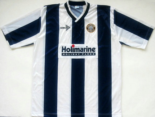 maillot de foot colchester united domicile 1990-1991 rétro