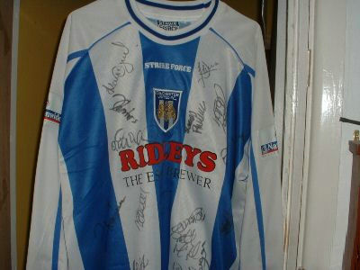 maillot de foot colchester united exterieur 2000 rétro