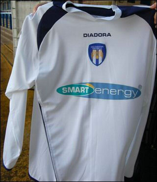 maillot de foot colchester united exterieur 2006-2007 rétro