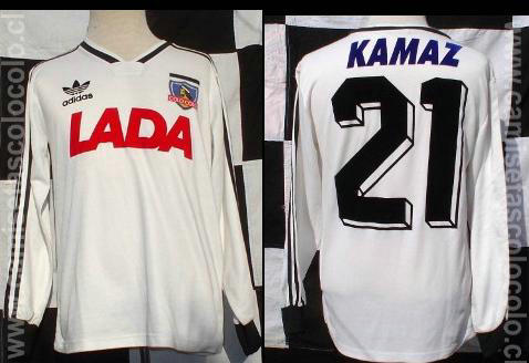 maillot de foot colo-colo domicile 1991 rétro