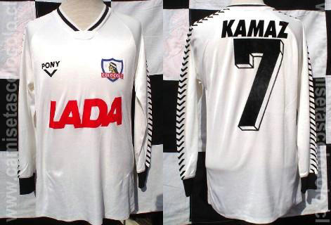 maillot de foot colo-colo domicile 1992 rétro