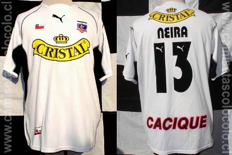 maillot de foot colo-colo domicile 2003 rétro