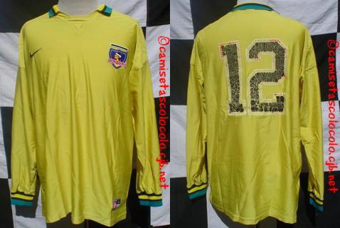 maillot de foot colo-colo gardien 1996 rétro