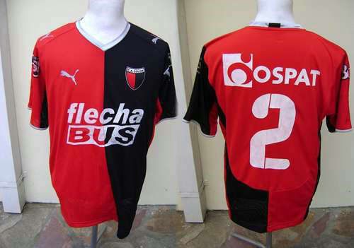 maillot de foot colón de santa fe domicile 2008 rétro