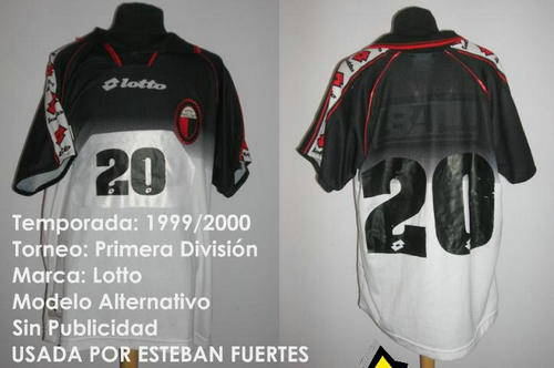 maillot de foot colón de santa fe exterieur 1999-2000 rétro