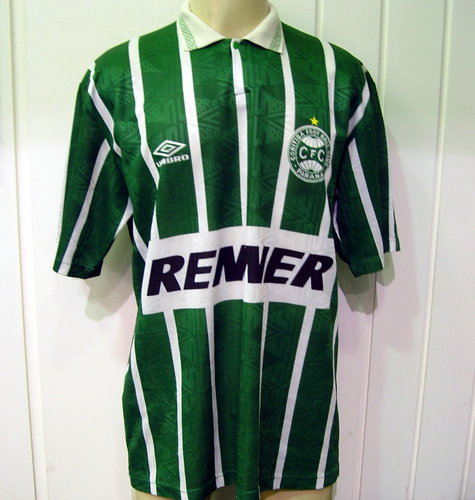 maillot de foot coritiba fc exterieur 1994 rétro