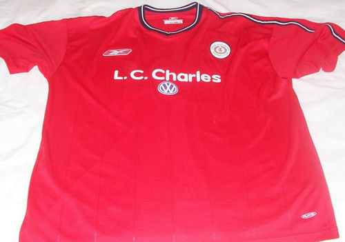 maillot de foot crewe alexandra fc domicile 2003-2004 rétro