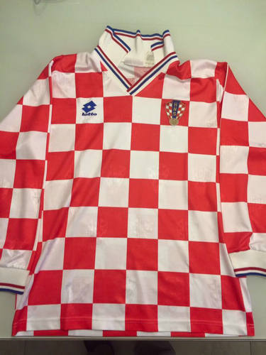 maillot de foot croatie domicile 1992-1995 rétro