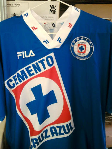 maillot de foot cruz azul domicile 2003-2004 rétro