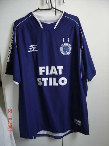 maillot de foot cruzeiro ec domicile 2003 pas cher