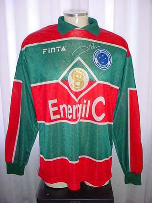 maillot de foot cruzeiro ec gardien 1996 pas cher