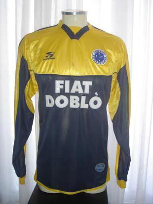 maillot de foot cruzeiro ec gardien 2001 pas cher