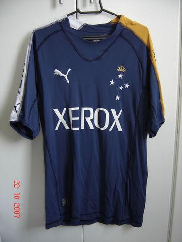 maillot de foot cruzeiro ec particulier 2006-2007 pas cher