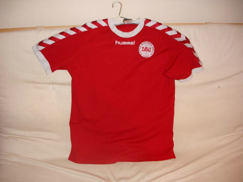 maillot de foot danemark domicile 2004-2005 rétro