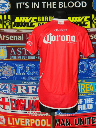 maillot de foot deportivo toluca domicile 2008-2009 pas cher