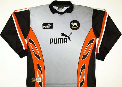 maillot de foot derby county fc gardien 1997-1998 pas cher