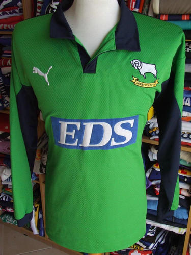 maillot de foot derby county fc gardien 1999-2001 pas cher