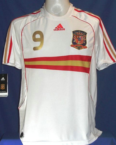 maillot de foot espagne particulier 2008 rétro