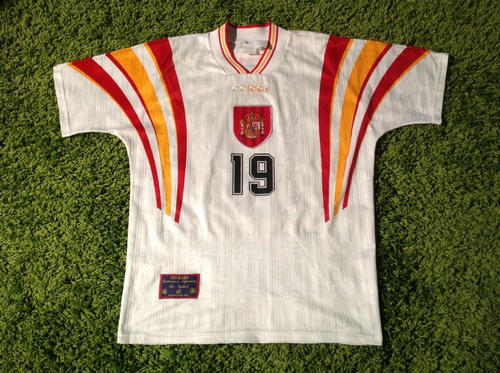 maillot de foot espagne third 1996-1998 rétro