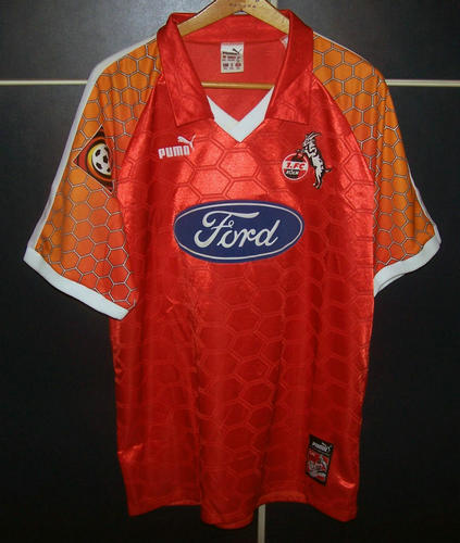 maillot de foot fc cologne exterieur 1997-1998 rétro