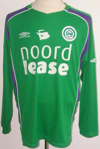 maillot de foot fc groningen particulier 2007-2008 rétro