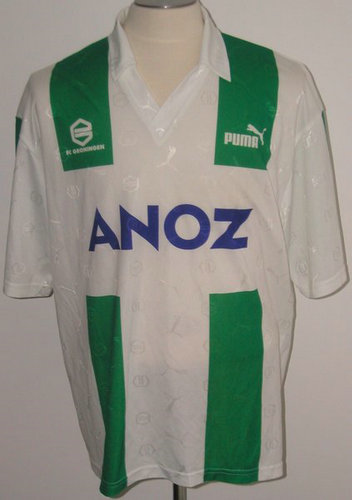 maillot de foot fc groningen réplique 1996-1999 rétro