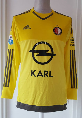 maillot de foot feyenoord gardien 2015-2017 rétro