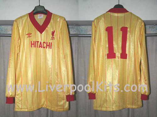 maillot de foot liverpool fc particulier 1980-1982 pas cher