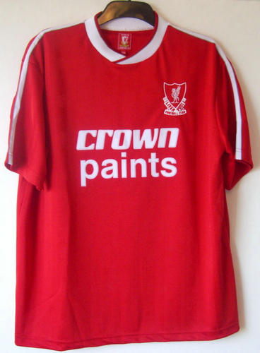 maillot de foot liverpool fc réplique 1987-1988 rétro