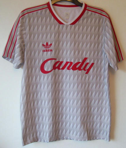 maillot de foot liverpool fc réplique 1989-1991 rétro