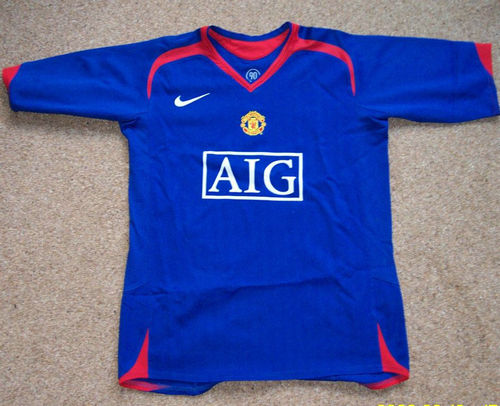 maillot de foot manchester united third 2006-2007 pas cher