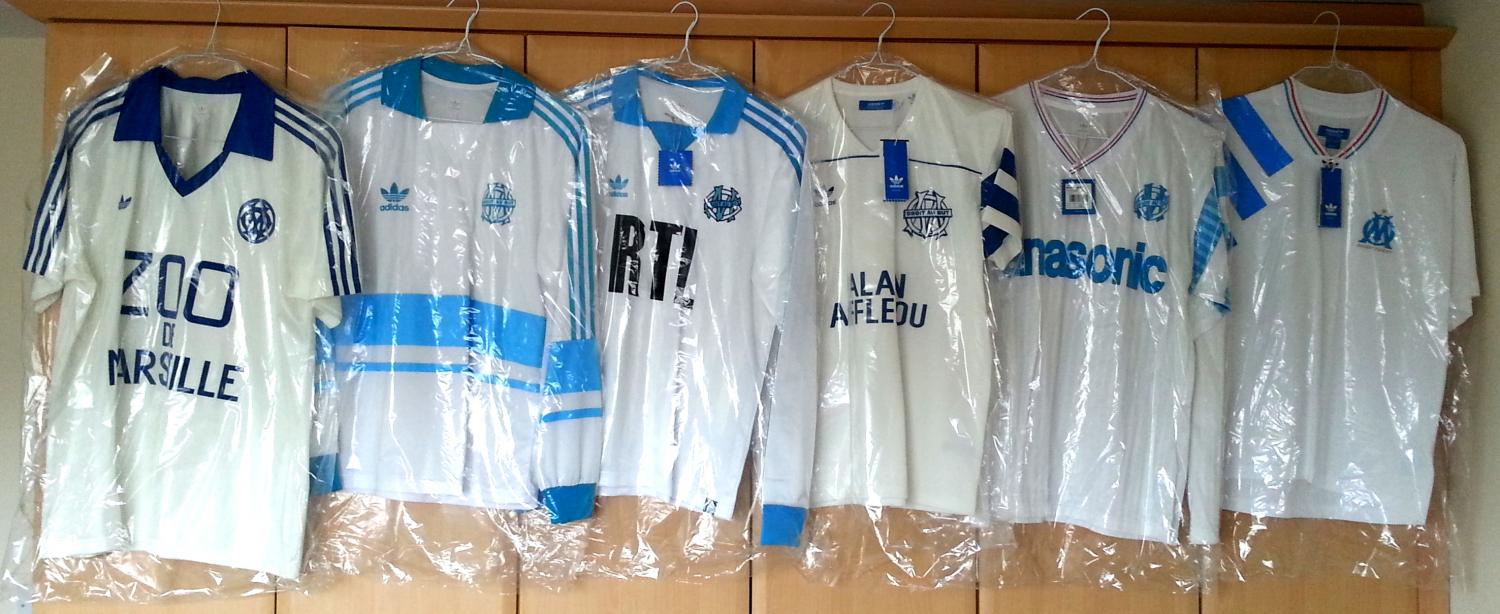 maillot de foot om réplique 1980-1993 rétro