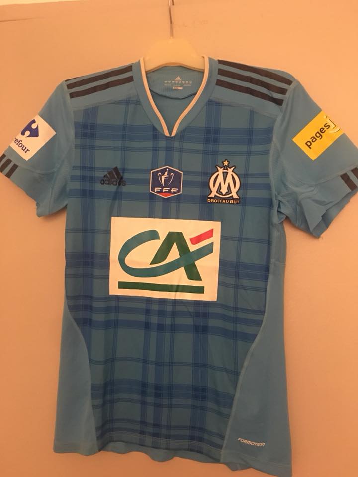 maillot de foot om réplique 2010-2011 pas cher