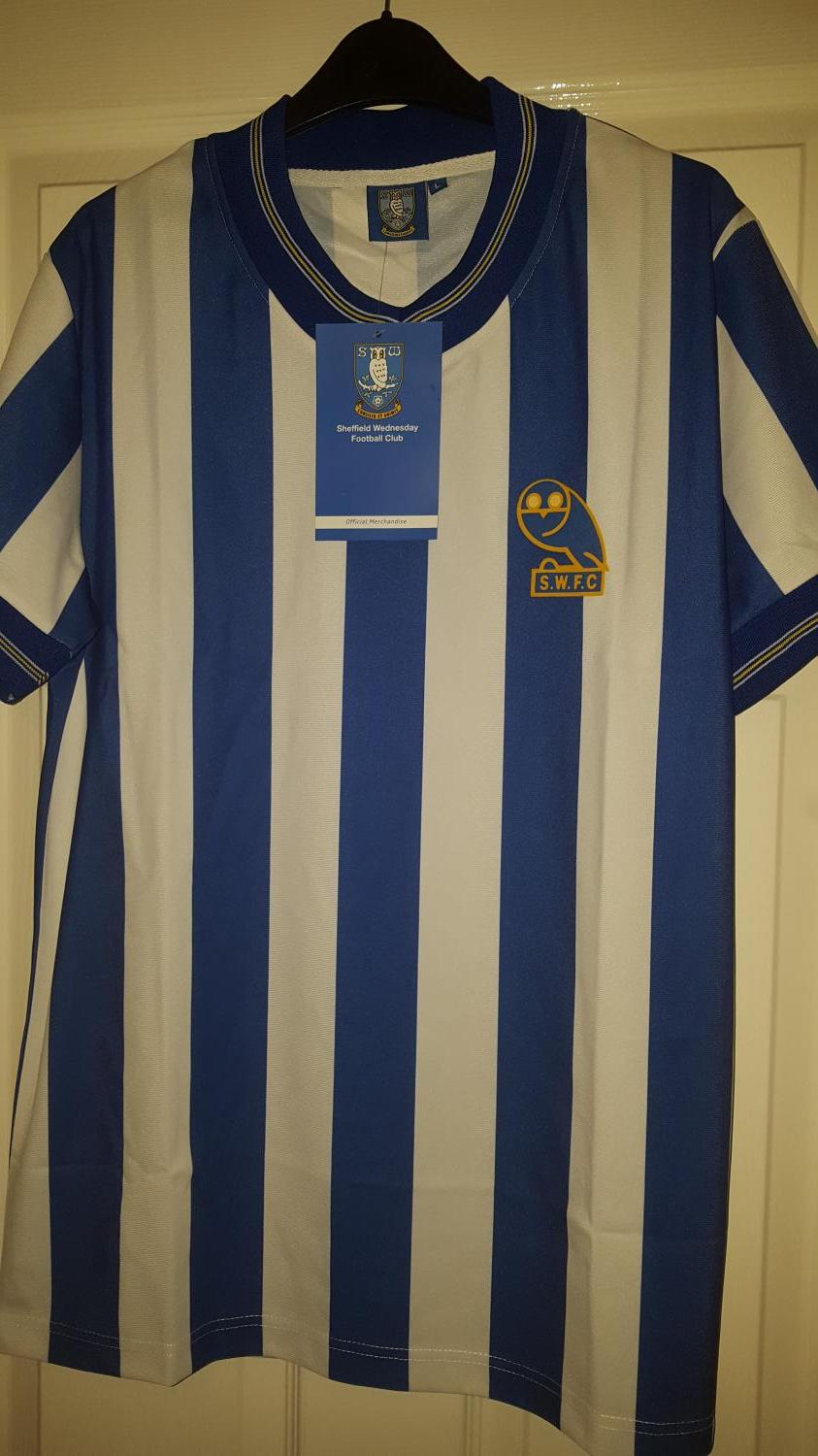 maillot de foot sheffield wednesday réplique 1986-1988 rétro