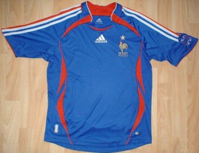 maillot de france domicile 2006-2007 rétro