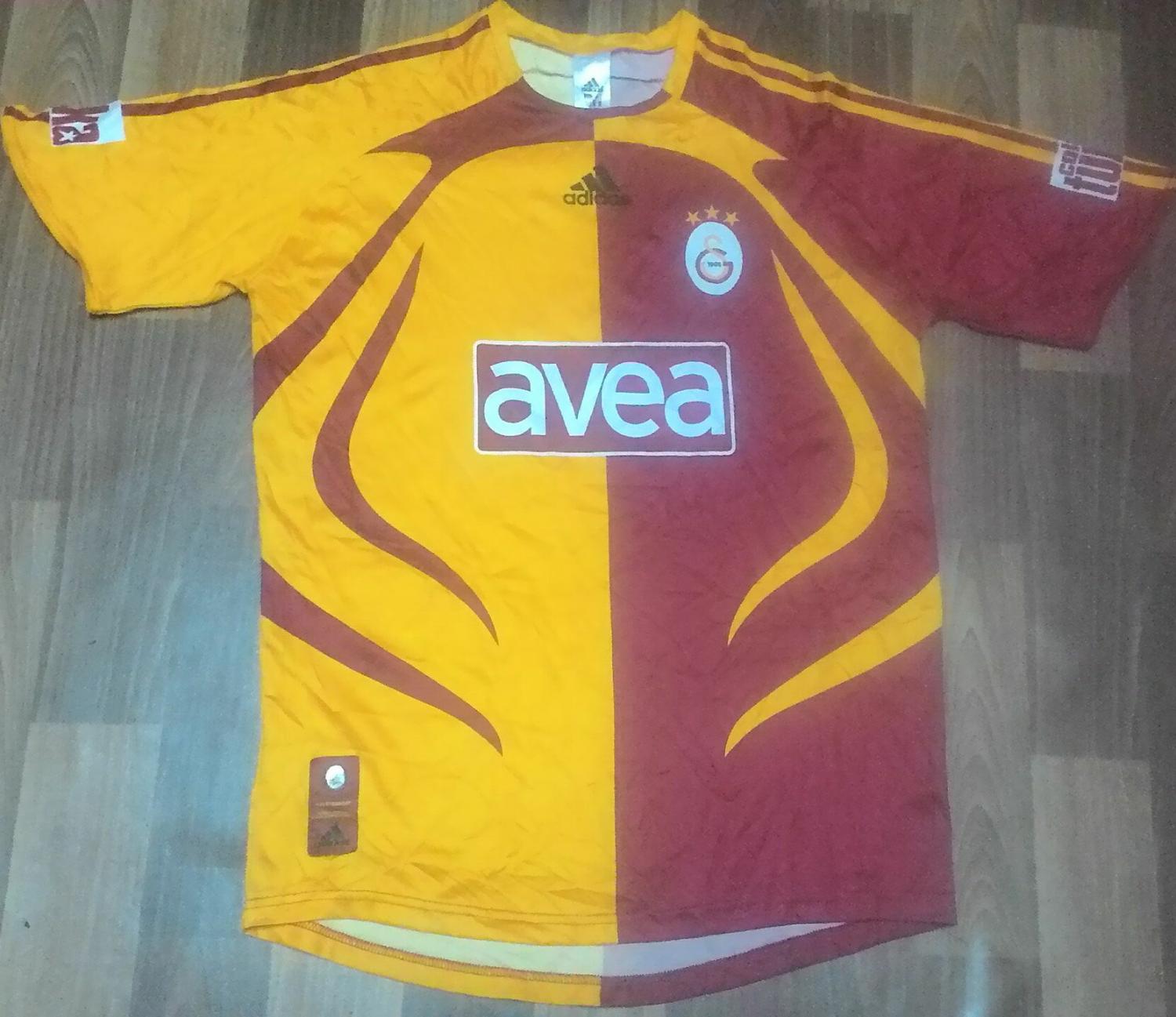 maillot de galatasaray domicile 2007-2008 rétro