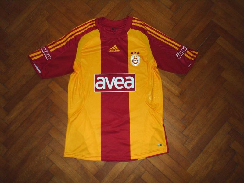 maillot de galatasaray domicile 2008-2009 rétro