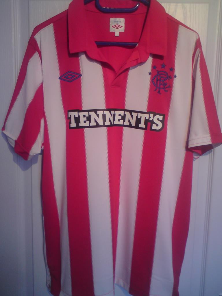 maillot de glasgow rangers exterieur 2010-2011 pas cher