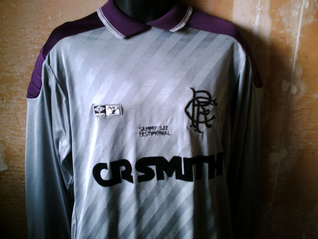 maillot de glasgow rangers gardien 1988-1989 pas cher