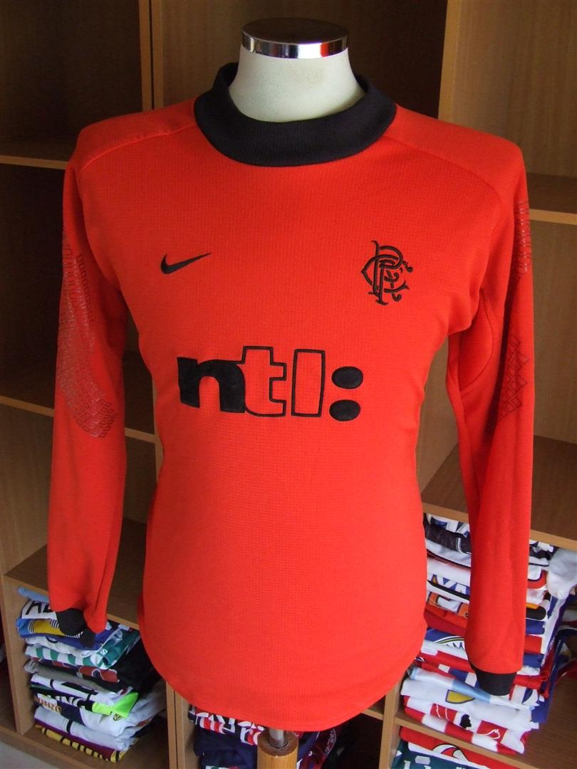 maillot de glasgow rangers gardien 2002 pas cher