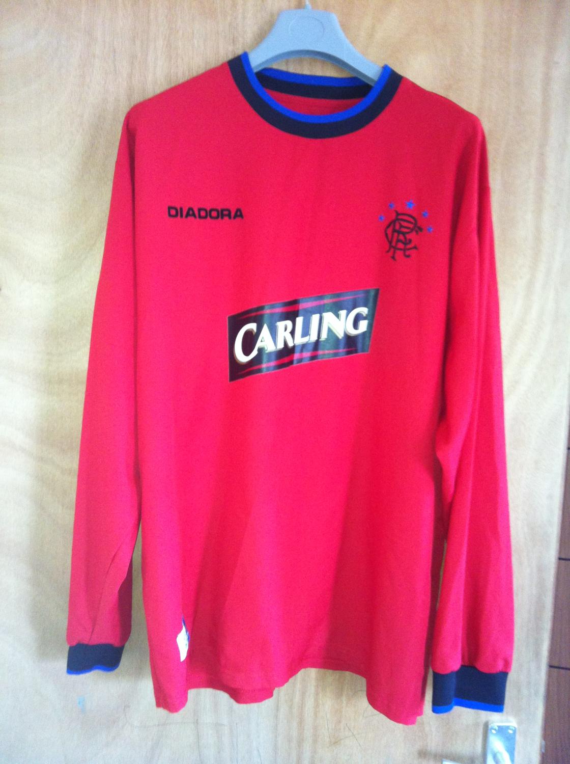 maillot de glasgow rangers gardien 2003-2005 pas cher