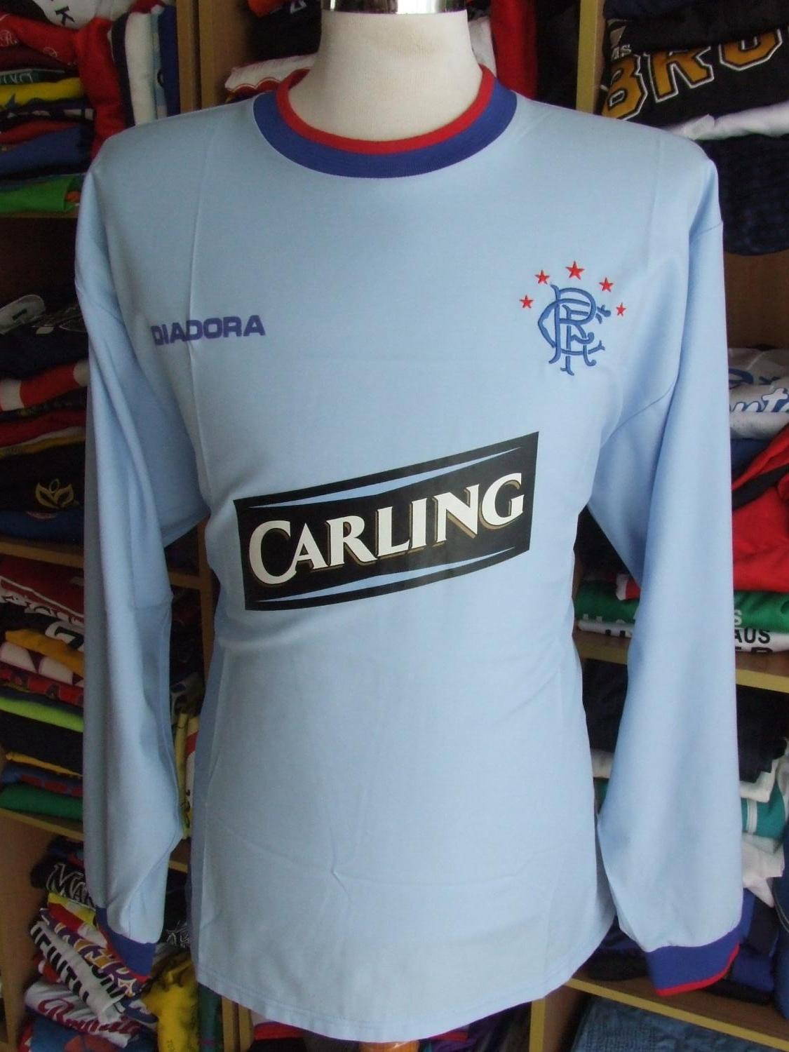 maillot de glasgow rangers gardien 2004-2006 pas cher