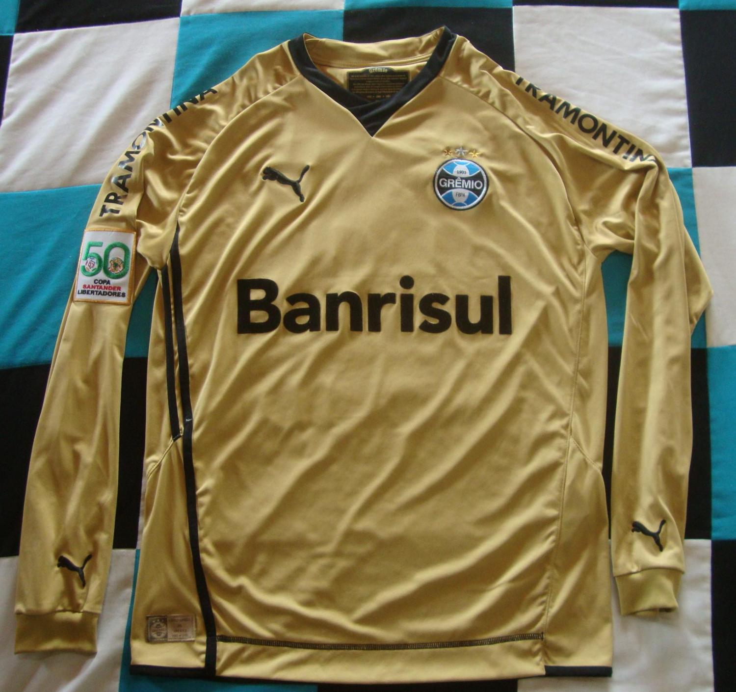 maillot de grêmio gardien 2009 rétro