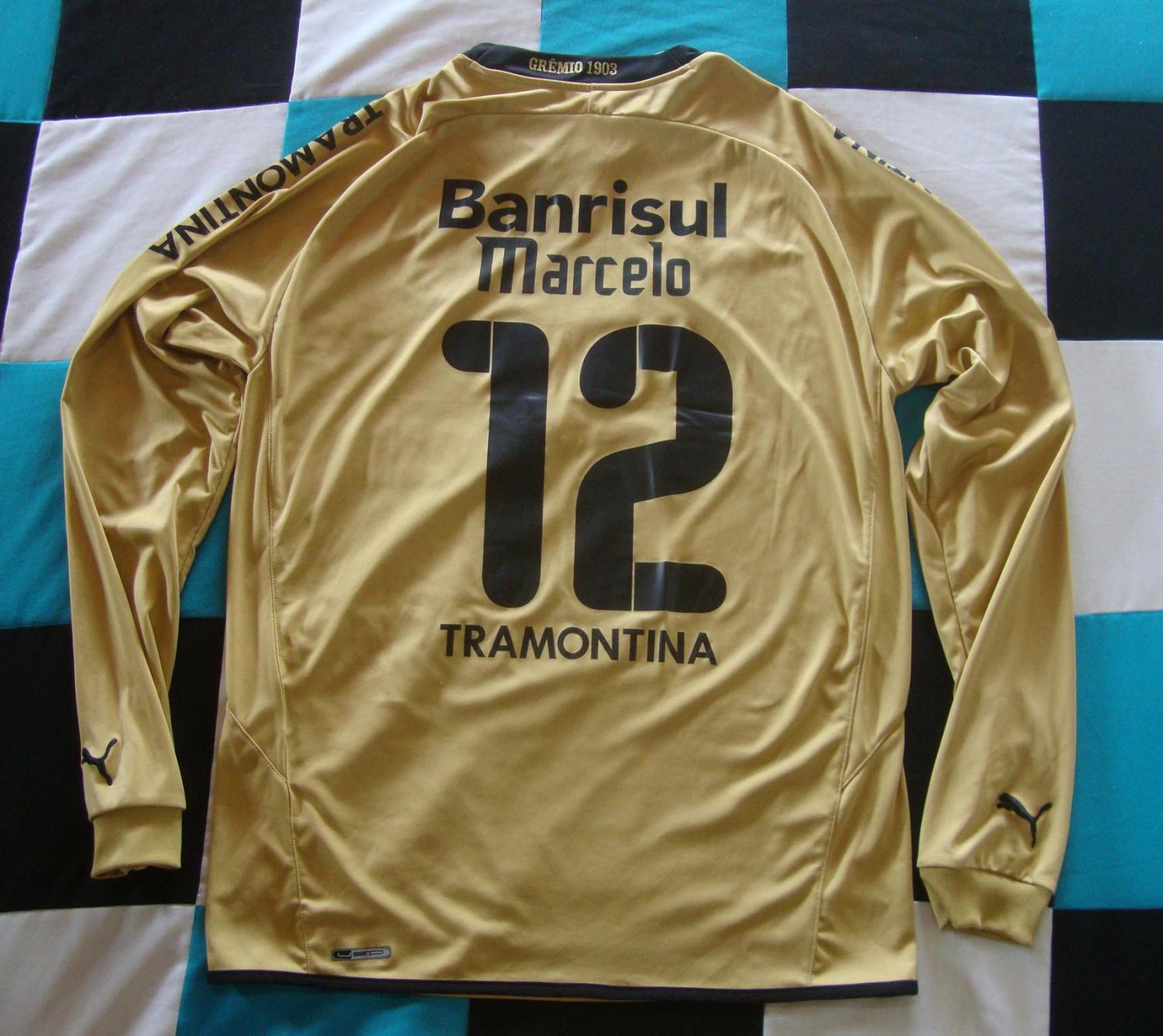 maillot de grêmio gardien 2009 rétro