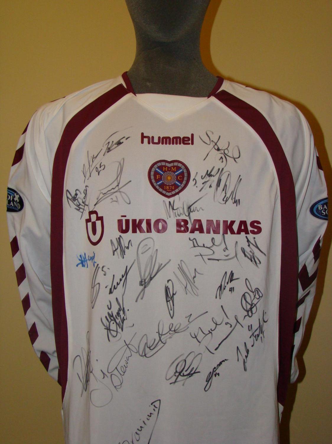 maillot de hearts exterieur 2006-2007 pas cher