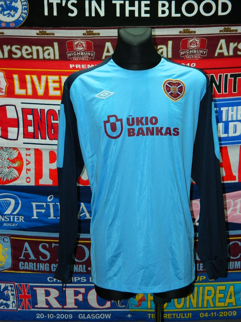 maillot de hearts gardien 2009-2011 rétro