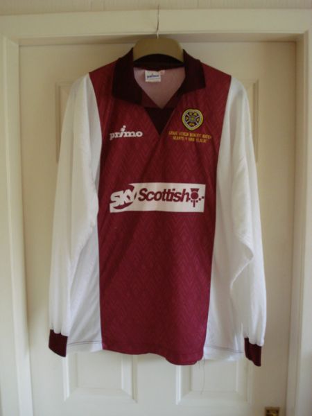 maillot de hearts particulier 1997-1998 pas cher