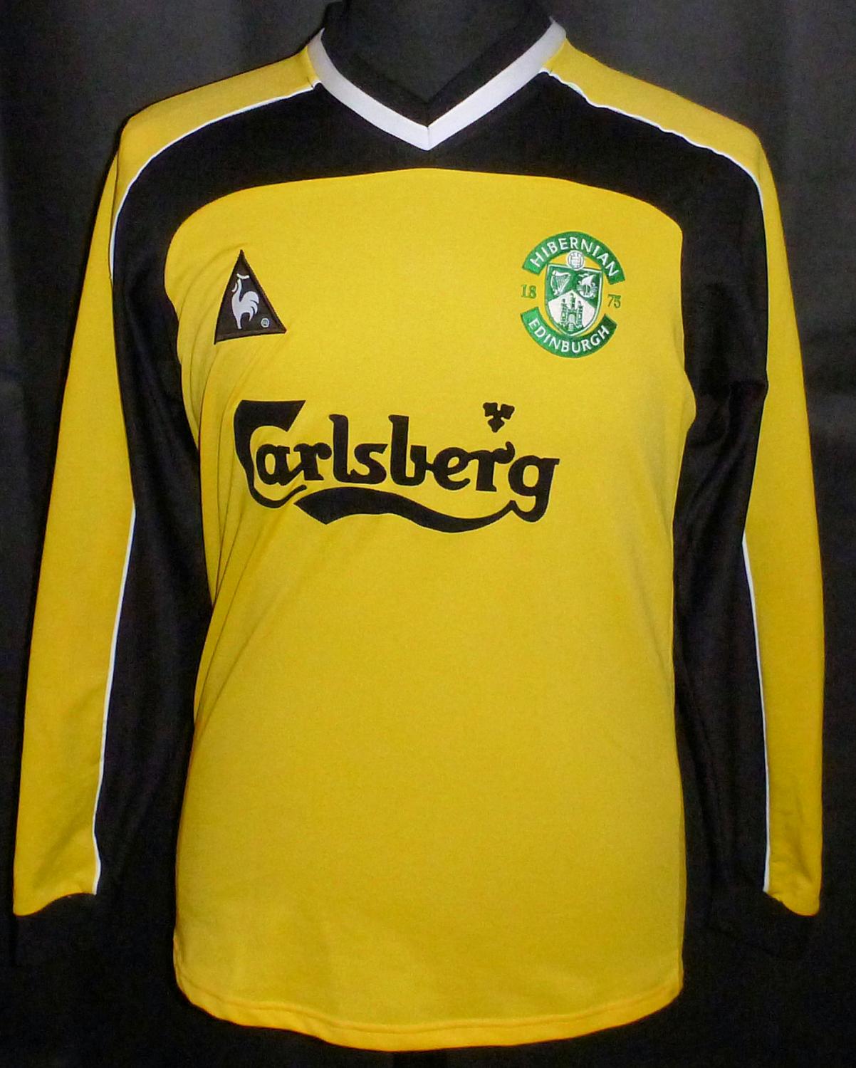 maillot de hibernian fc gardien 2002-2003 pas cher