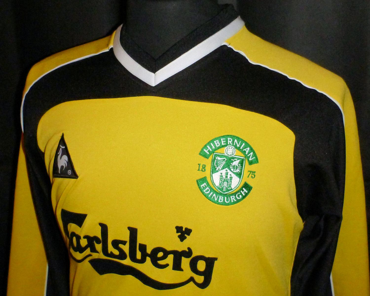 maillot de hibernian fc gardien 2002-2003 pas cher