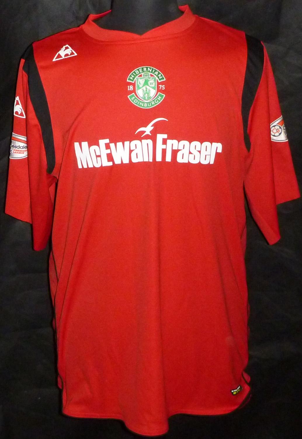 maillot de hibernian fc gardien 2009-2010 pas cher